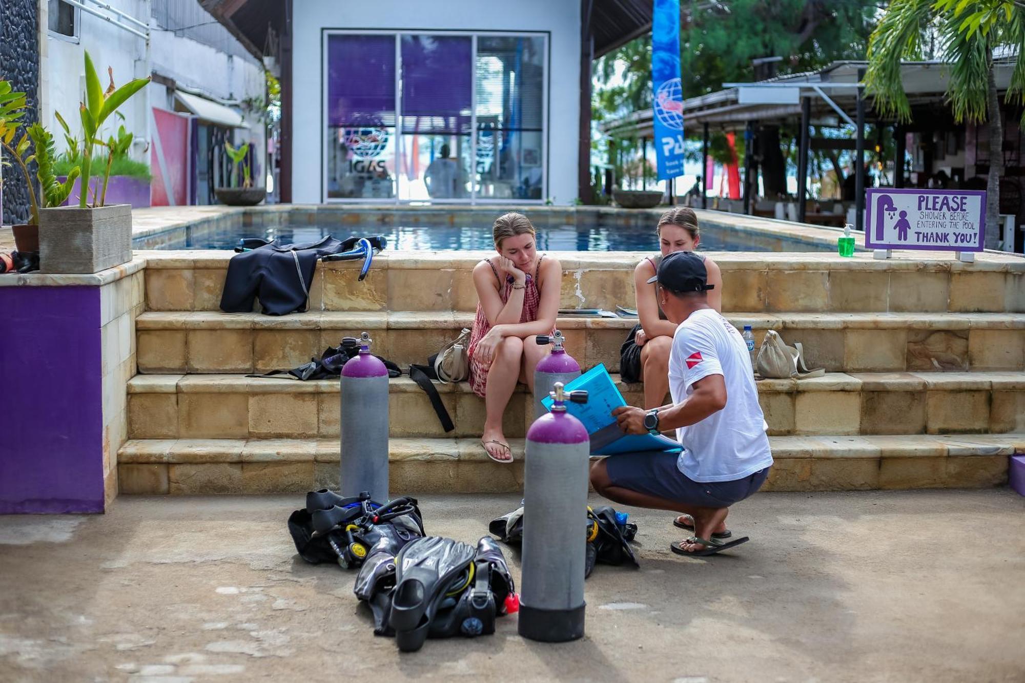 Diversia Diving Club & Bungalows غيلي تراوانغان المظهر الخارجي الصورة